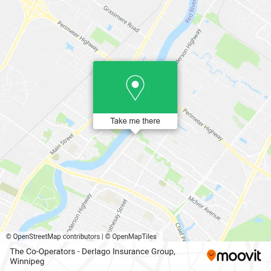 The Co-Operators - Derlago Insurance Group map