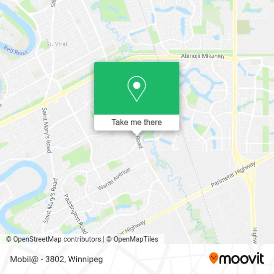 Mobil@  - 3802 map