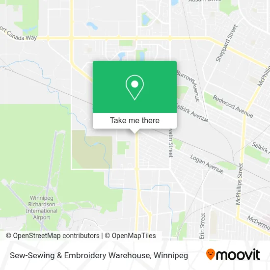 Sew-Sewing & Embroidery Warehouse map