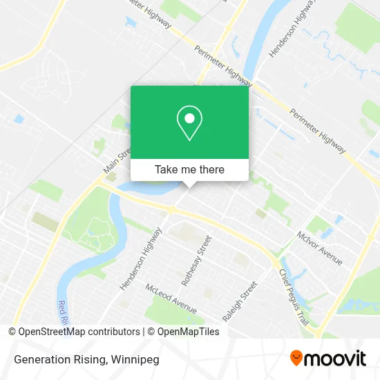 Generation Rising map