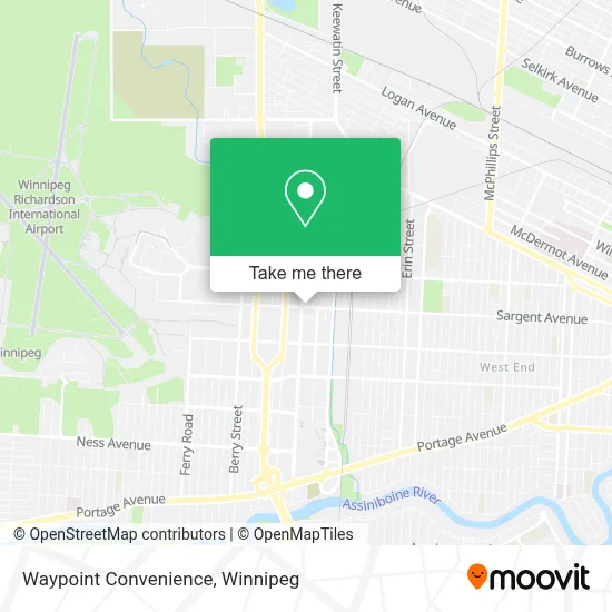 Waypoint Convenience map
