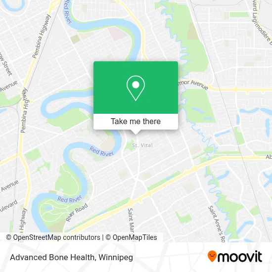 Advanced Bone Health map