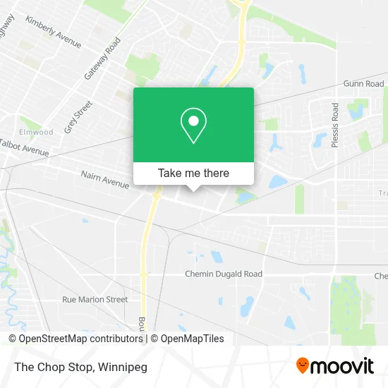 The Chop Stop map