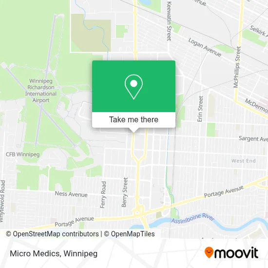Micro Medics map