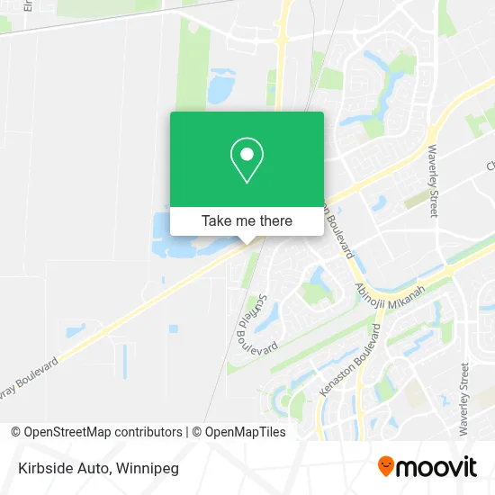 Kirbside Auto map