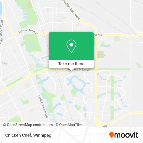 Chicken Chef map