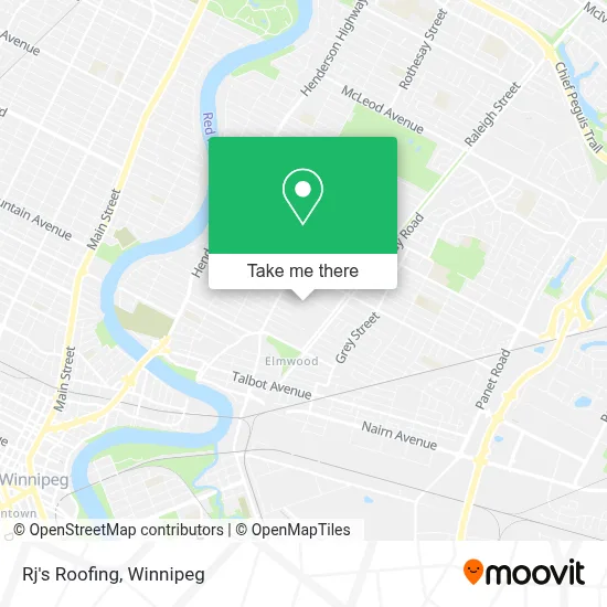 Rj's Roofing map
