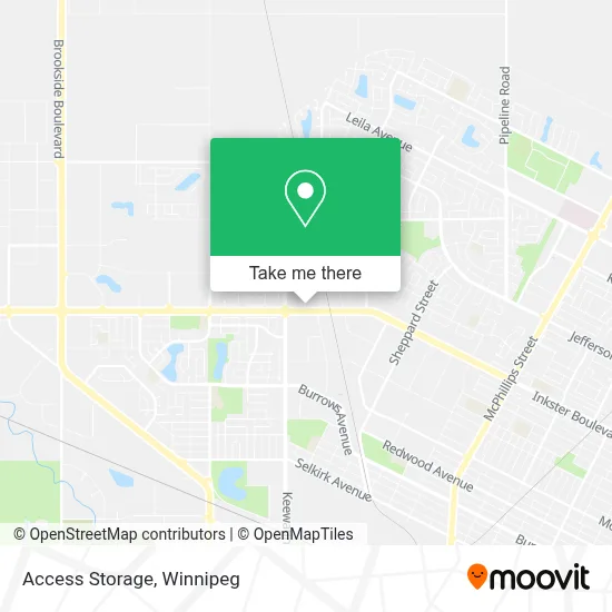 Access Storage map