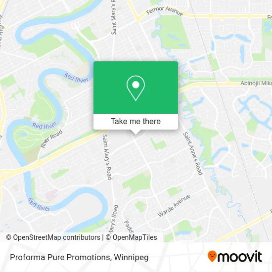 Proforma Pure Promotions map
