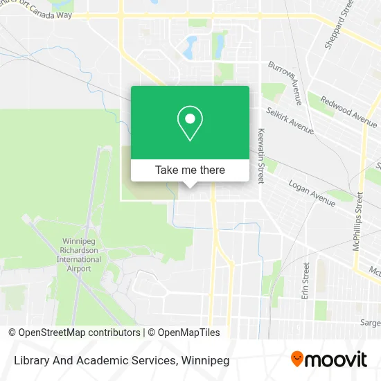 Library And Academic Services map