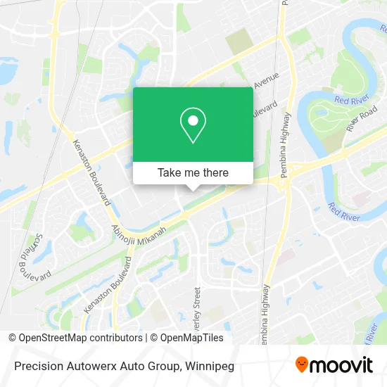 Precision Autowerx Auto Group map