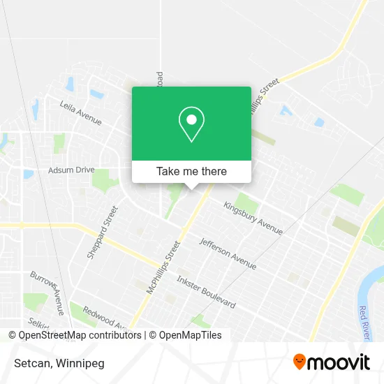 Setcan map