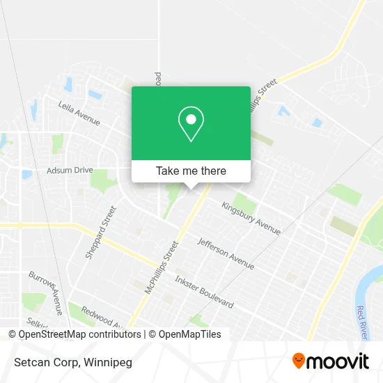 Setcan Corp map
