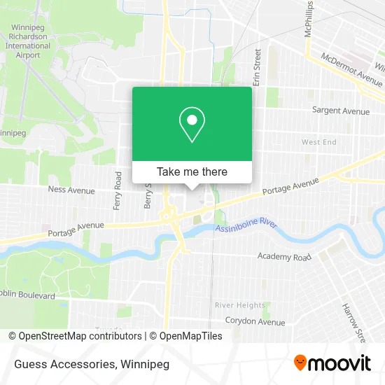 Guess Accessories map