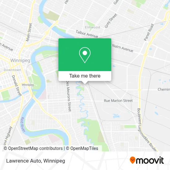 Lawrence Auto map