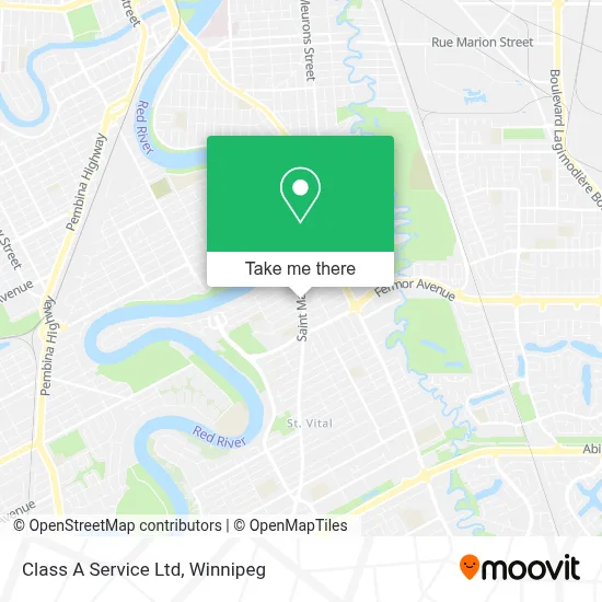 Class A Service Ltd map