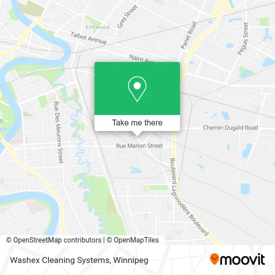 Washex Cleaning Systems map