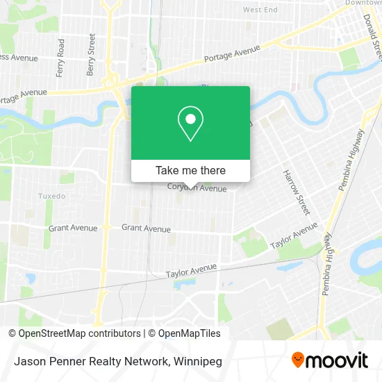 Jason Penner Realty Network map