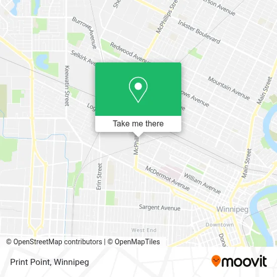 Print Point map