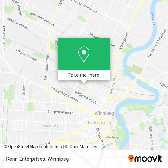 Renn Enterprises map