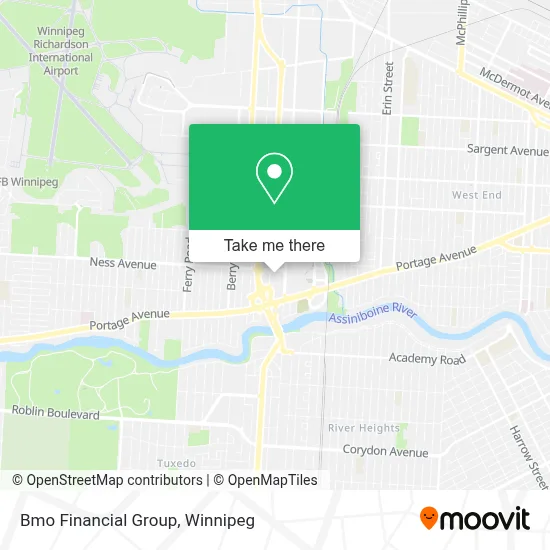 Bmo Financial Group map