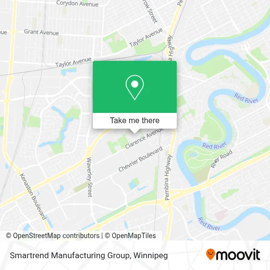 Smartrend Manufacturing Group map