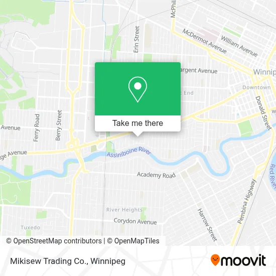 Mikisew Trading Co. map