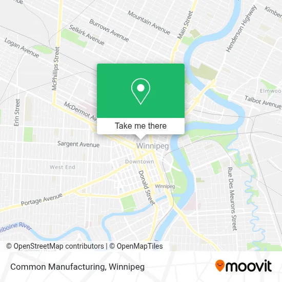 Common Manufacturing map