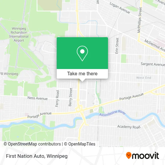 First Nation Auto map