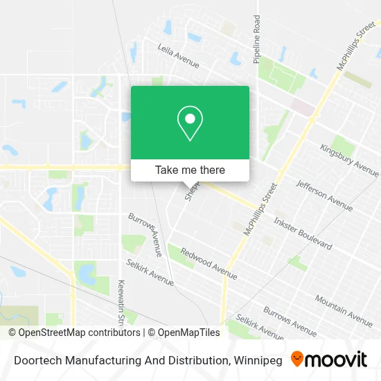 Doortech Manufacturing And Distribution map