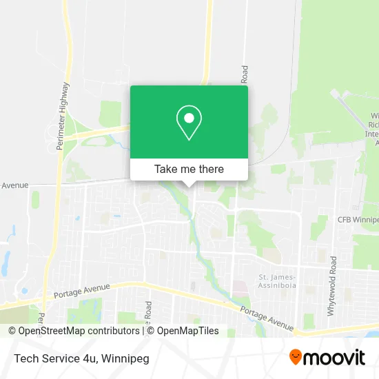 Tech Service 4u map