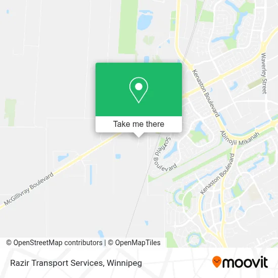 Razir Transport Services map