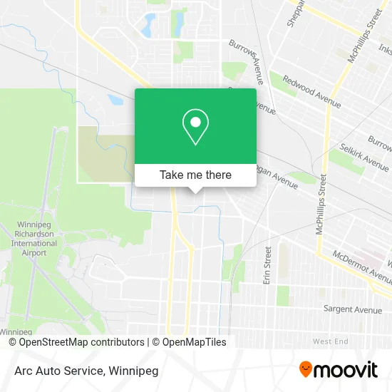 Arc Auto Service map