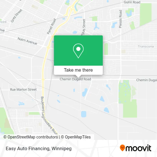 Easy Auto Financing map