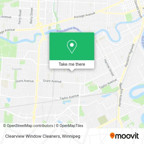 Clearview Window Cleaners map