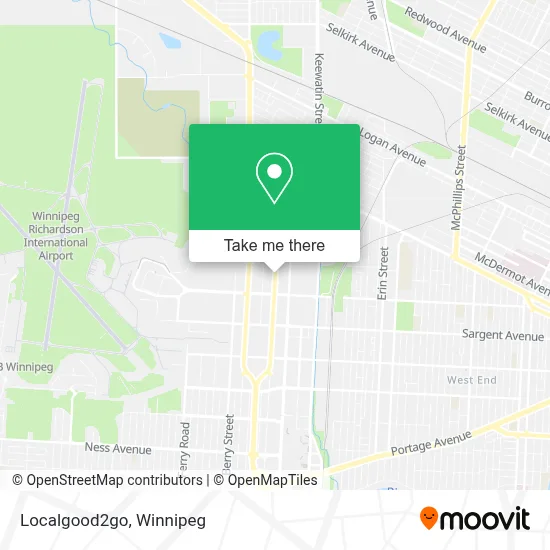 Localgood2go map