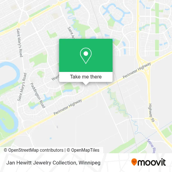 Jan Hewitt Jewelry Collection map