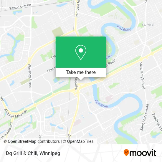 Dq Grill & Chill map
