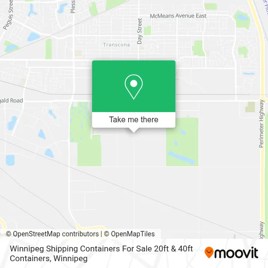 Winnipeg Shipping Containers For Sale 20ft & 40ft Containers map