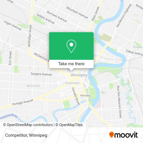 Competitor map