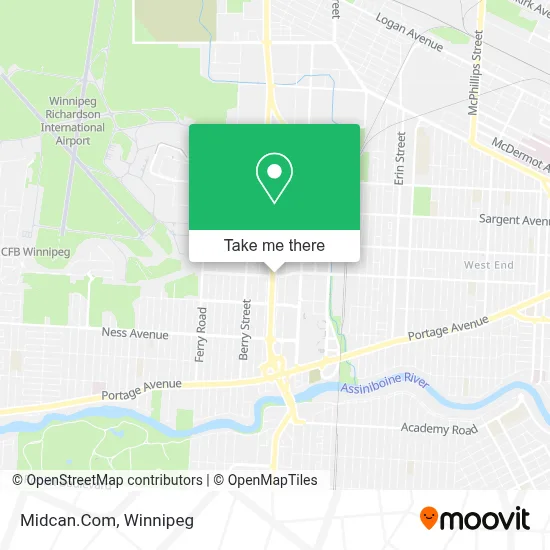 Midcan.Com map