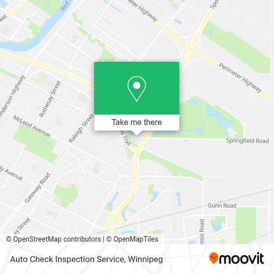 Auto Check Inspection Service map