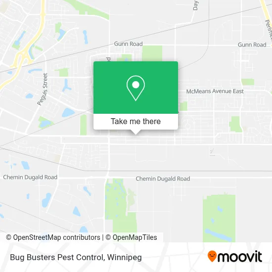 Bug Busters Pest Control map