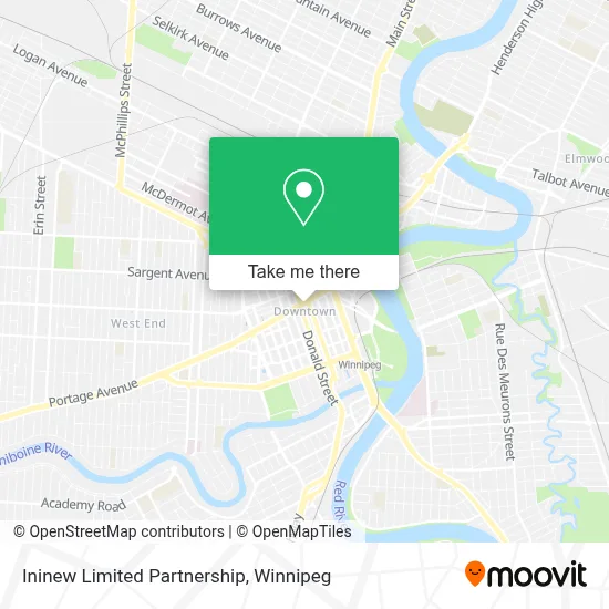 Ininew Limited Partnership map