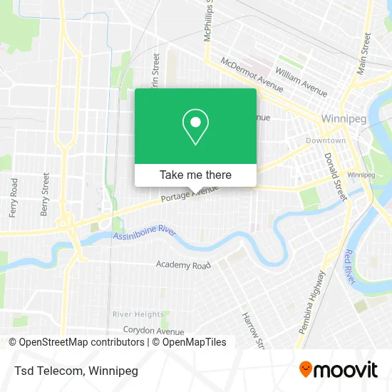 Tsd Telecom map