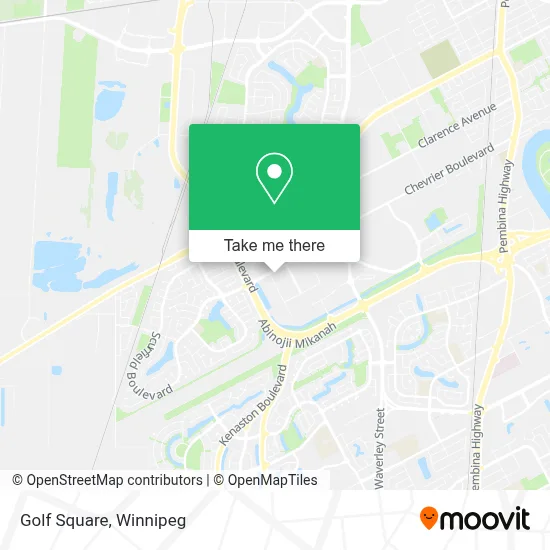 Golf Square map