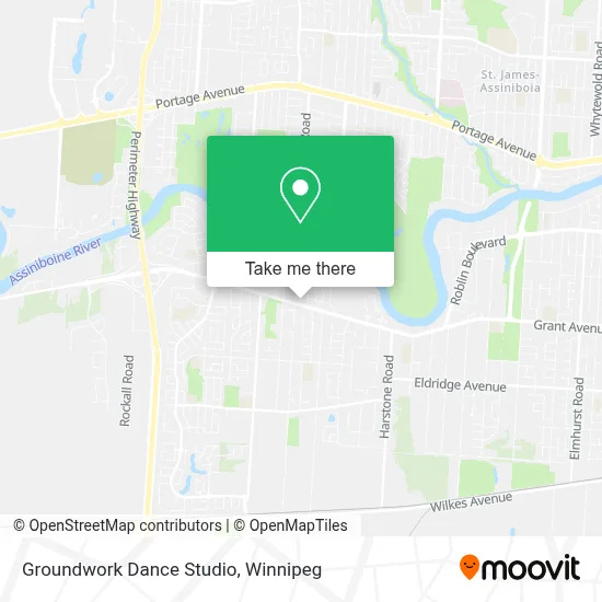 Groundwork Dance Studio map