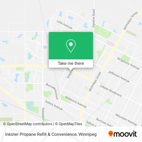 Inkster Propane Refill & Convenience map
