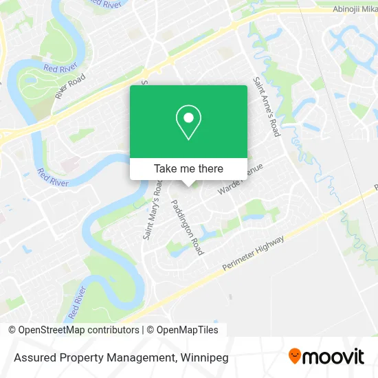 Assured Property Management map