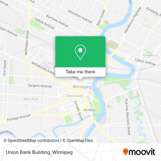 Union Bank Building map